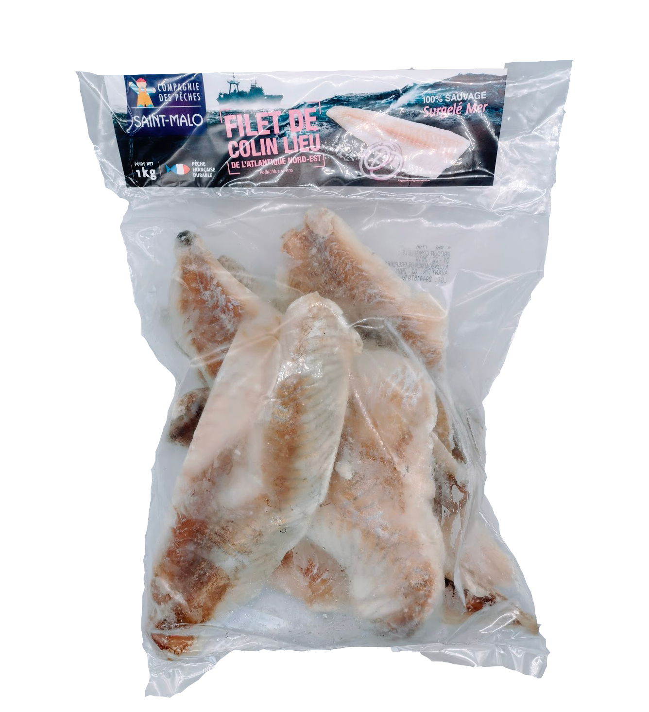 FILET COLIN LIEU 1 Kg