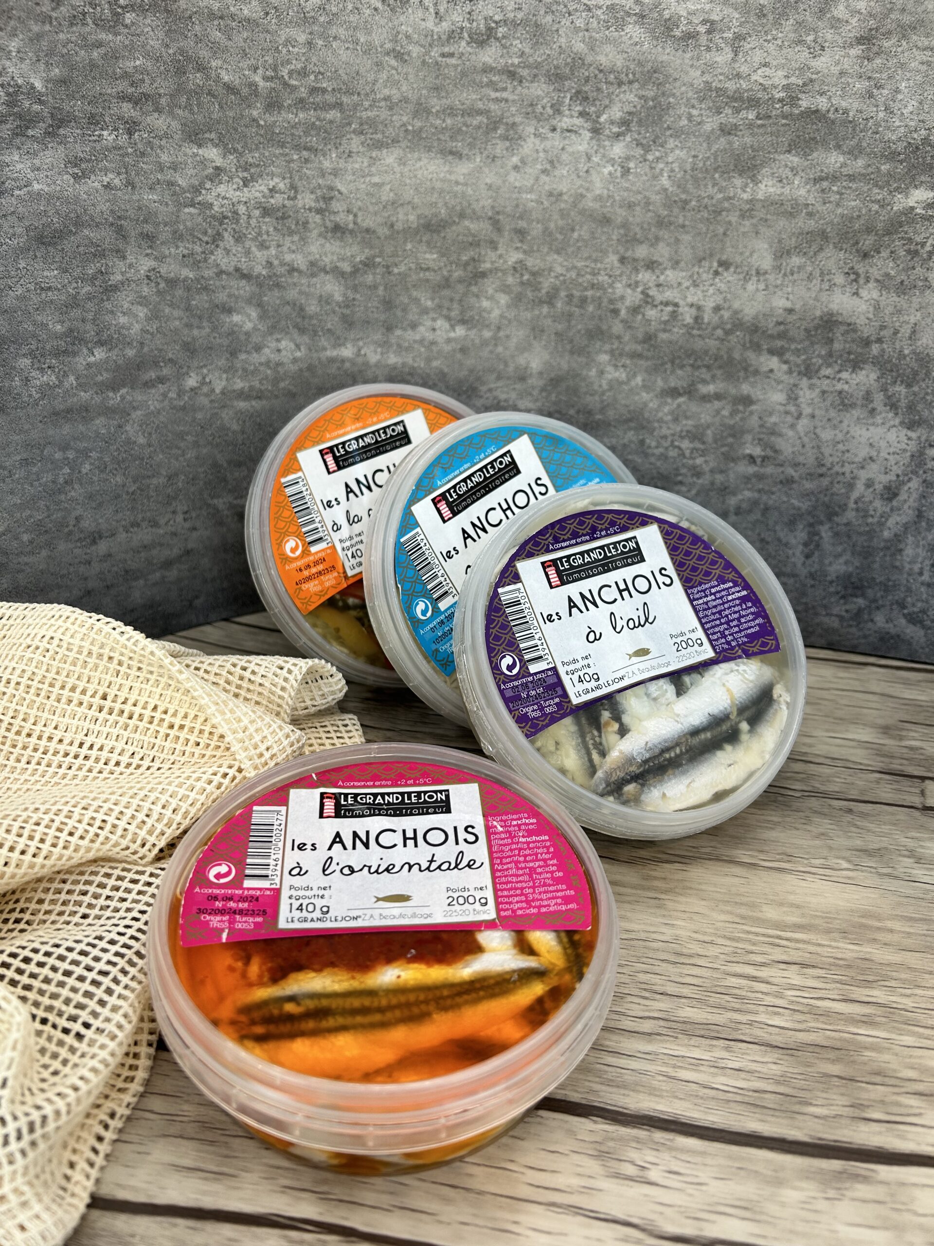 Anchois marinés