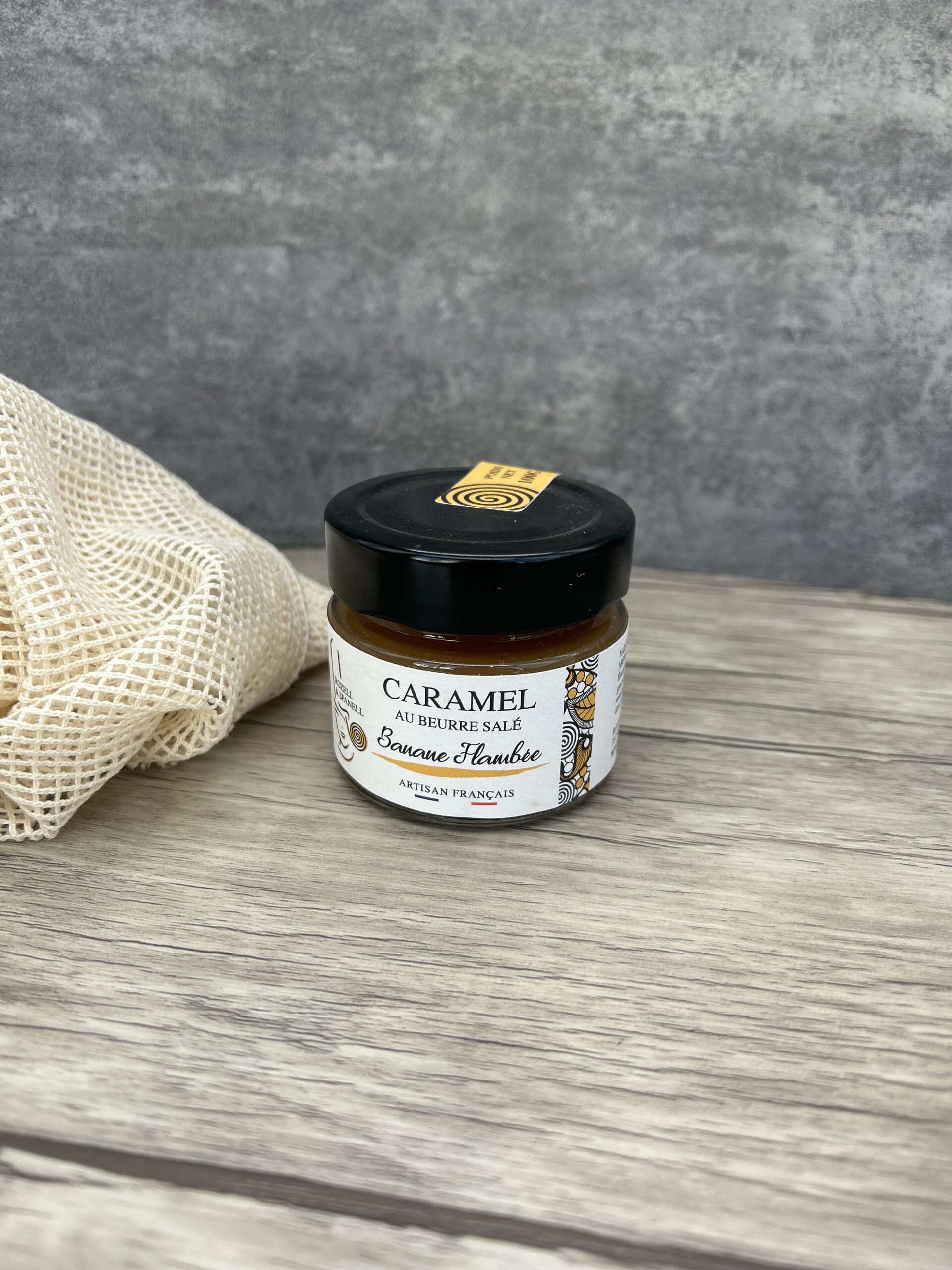 Caramel au beurre salé & banane flambée
