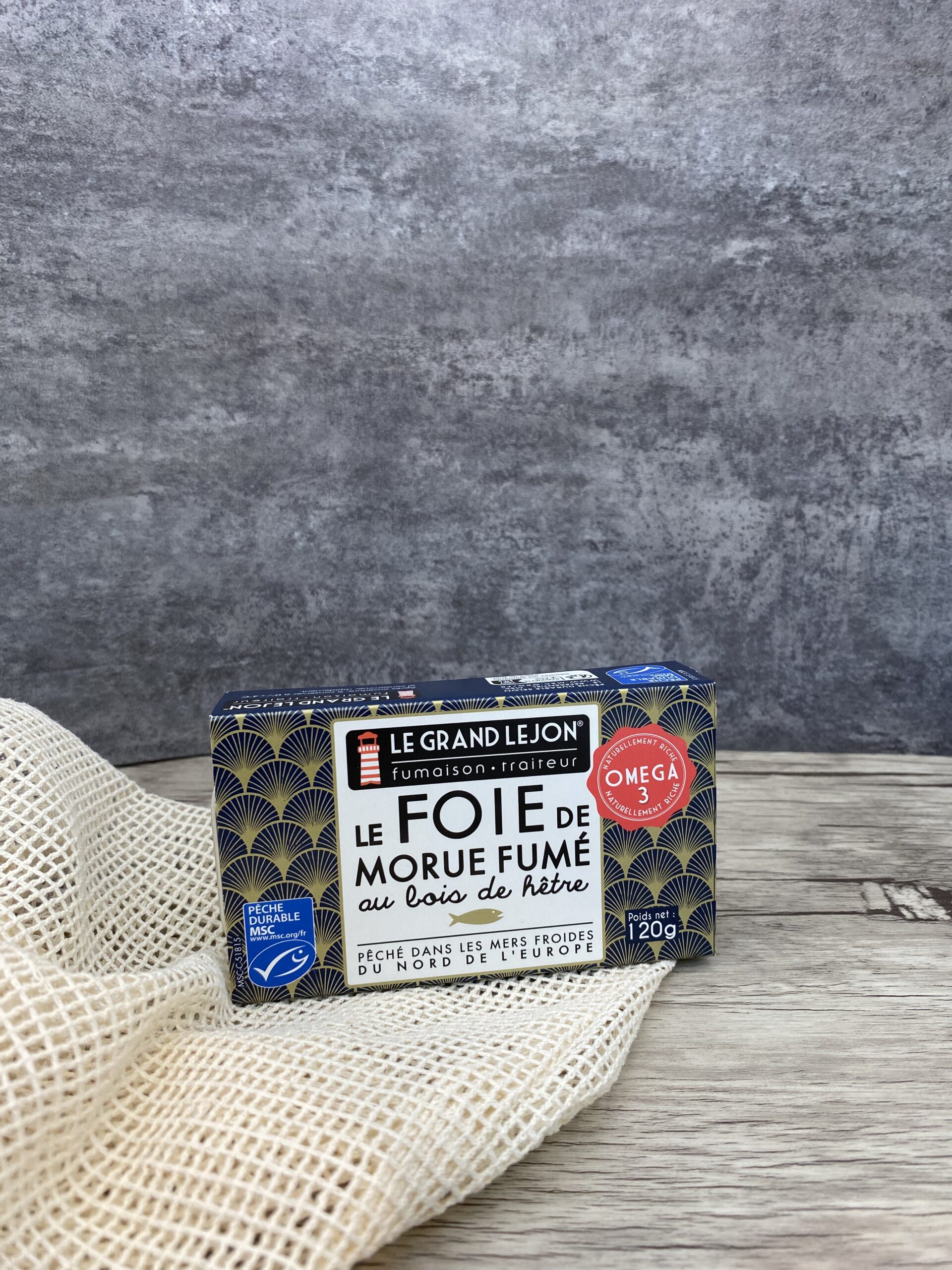 Foie de morue 120g